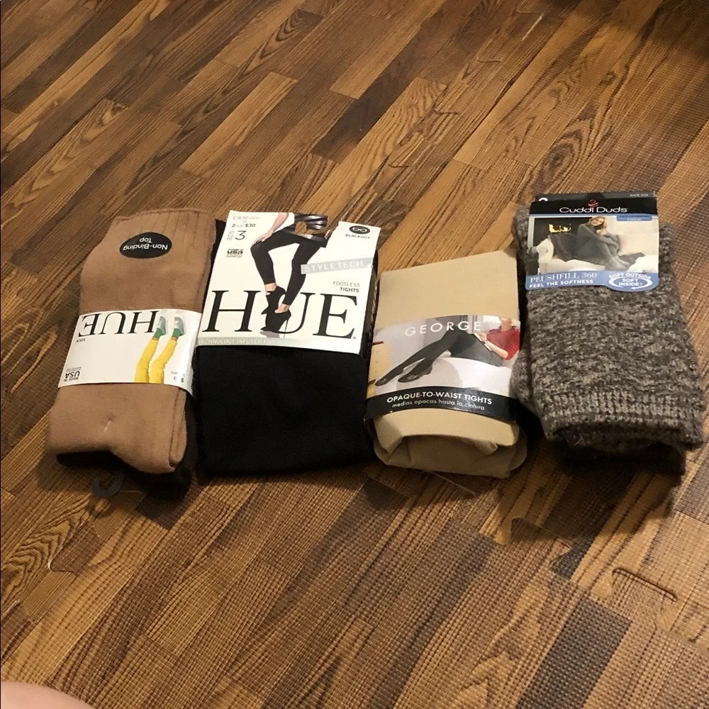 Women’s Sock Bundle. Includes Hue and other brands